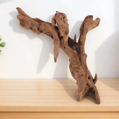 Aquarium Driftwood - ของตกแต่งตู้ปลาไม้แห้ง 20-25 ซม. งานไม้ธรรมชาติสำหรับตู้ปลา ตกแต่งใต้น้ำ ไม้แห้งสำหรับตู้ปลา
