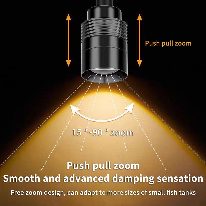 ไฟสปอร์ตไลท์สำหรับตู้ปลา 3W แบ - Aquarium Plant Light บทวิจารณ์และราคา