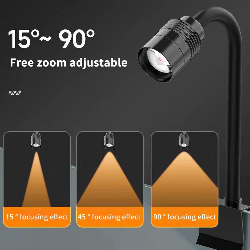 ไฟสปอร์ตไลท์สำหรับตู้ปลา 3W แบ - Aquarium Plant Light บทวิจารณ์และราคา