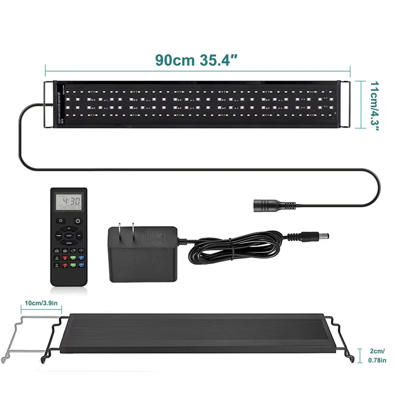 ไฟ LED สำหรับตู้ปลา SIROKA 90  - Aquarium Plant Light บทวิจารณ์และราคา
