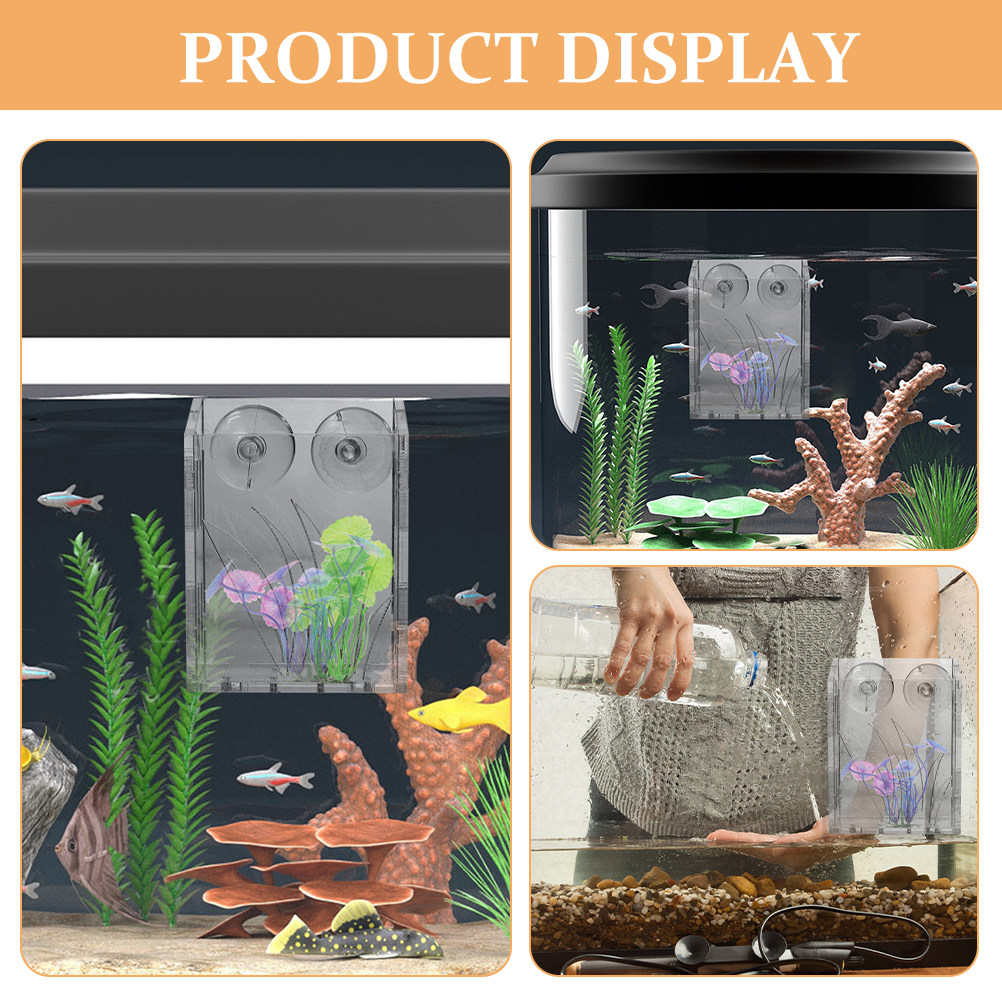 3 ชิ้น ที่วางต้นไม้ในตู้ปลา ถ้ - Plant Aquarium Pot บทวิจารณ์และราคา