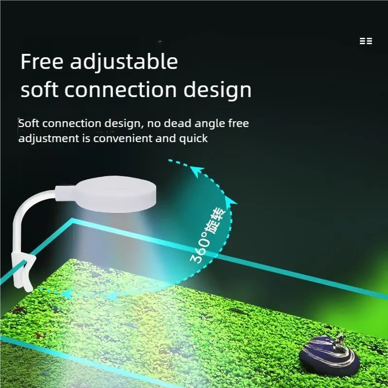 ไฟ LED แบบหนีบสำหรับตู้ปลา 3W  - Aquarium Plant Light บทวิจารณ์และราคา