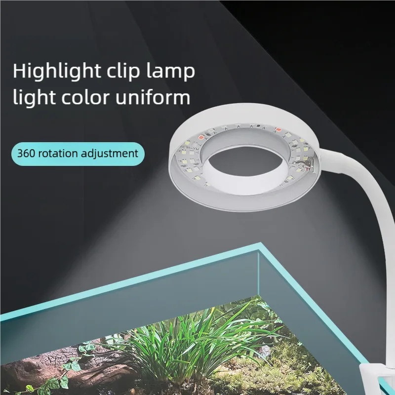 ไฟ LED แบบหนีบสำหรับตู้ปลา 3W  - Aquarium Plant Light บทวิจารณ์และราคา