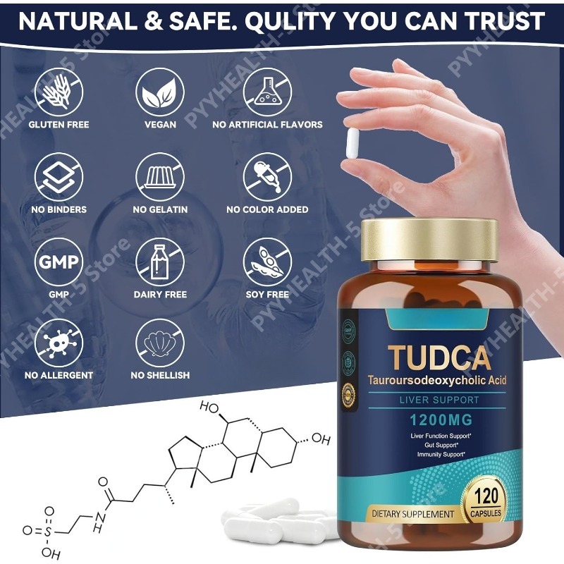 เกลือน้ำดี TUDCA, 120 แคปซูล,  - Planted Tank บทวิจารณ์และราคา